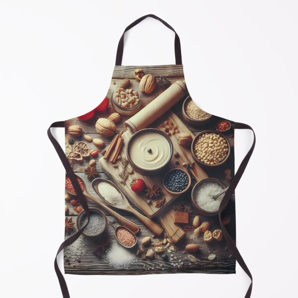 Item preview, Rustic Culinary Ingredients Arrangement designed and sold by CitrineLinker.