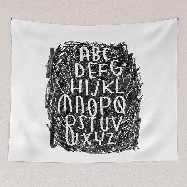 Item preview, Grunge School ABC designed and sold by badlydrawnbabe.