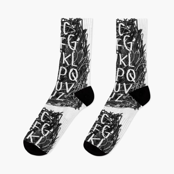Item preview, Grunge School ABC designed and sold by badlydrawnbabe.