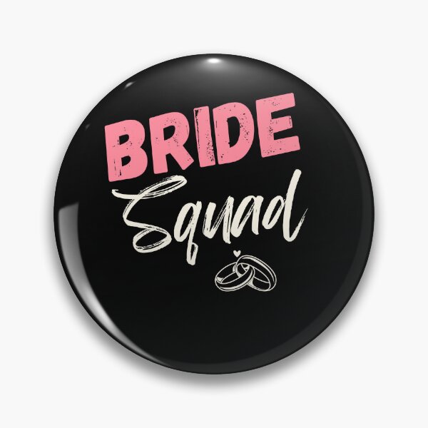 Item preview, Pink Bride Squad Team Bridal Party Hens Night  designed and sold by SZPdezigns.