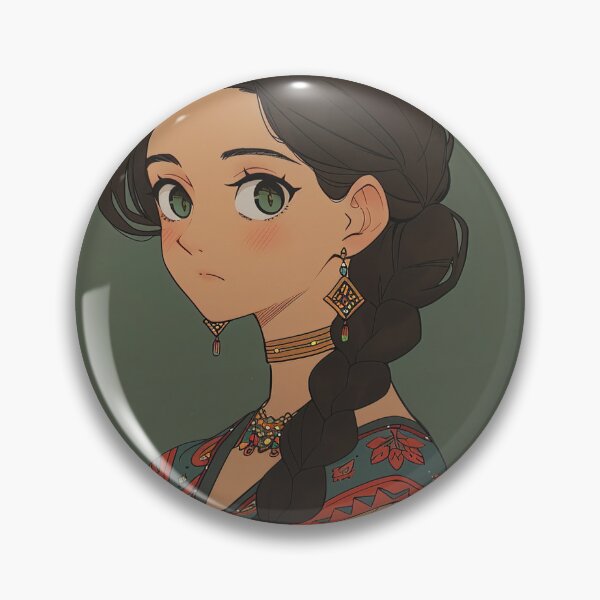 Item preview, Armenian woman | Anime style designed and sold by ComicsFactory.