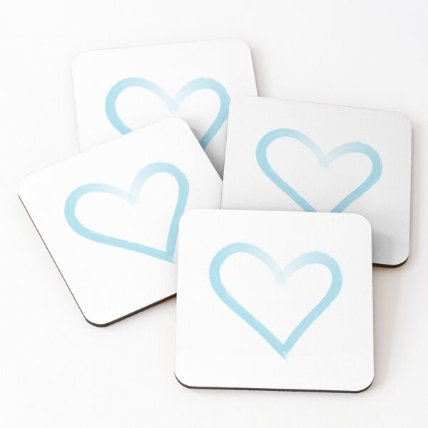 Item preview, Inspire | Light Blue Heart Design designed and sold by ShopInspire.