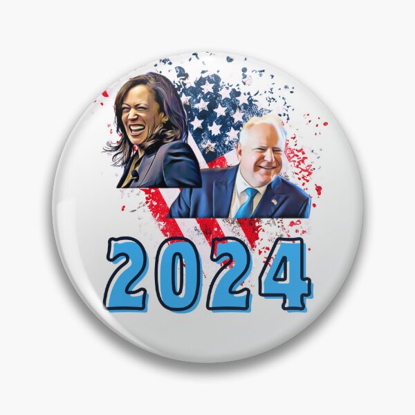 Item preview, Kamala Harris Tim Walz 2024 designed and sold by gillys.