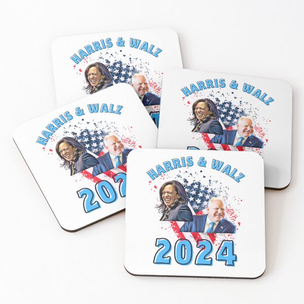 Artikelvorschau, Kamala Harris Tim Walz 2024 entworfen und verkauft von gillys.