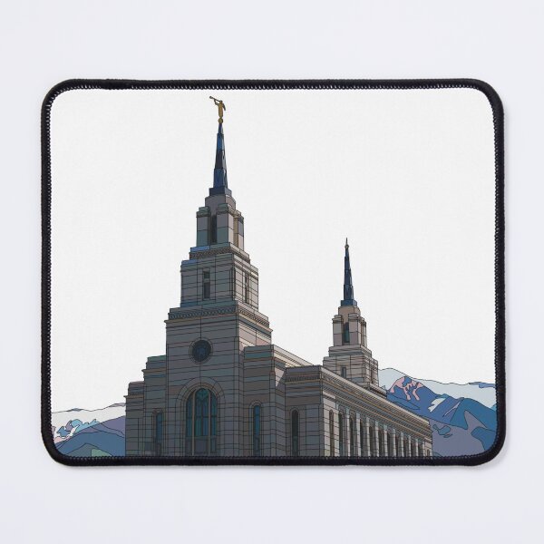Item preview, Layton Utah Temple Design designed and sold by HannahJaynVanderwerff.