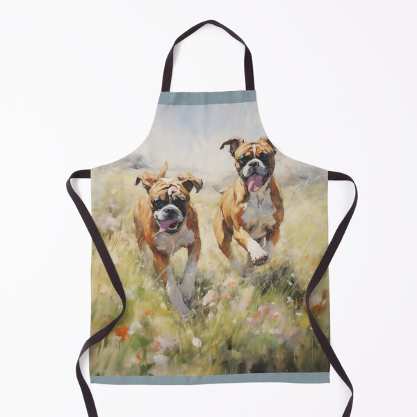 Item preview, Happy Boxer Dogs designed and sold by Samuelsboro.