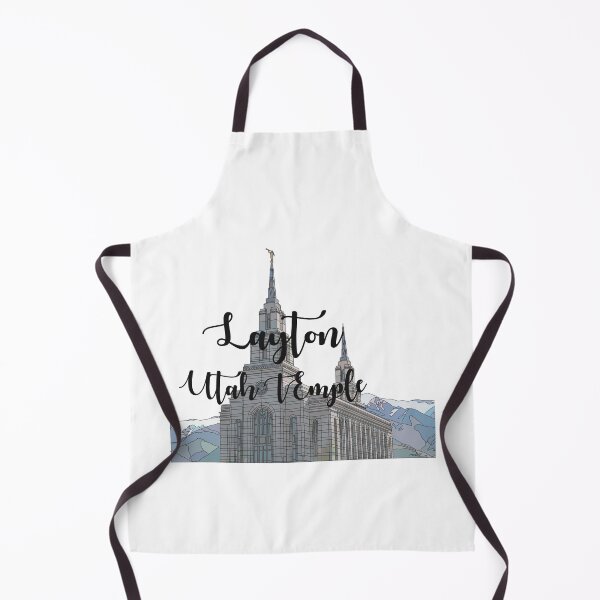 Item preview, Layton Utah Temple Calligraphy Design designed and sold by HannahJaynVanderwerff.