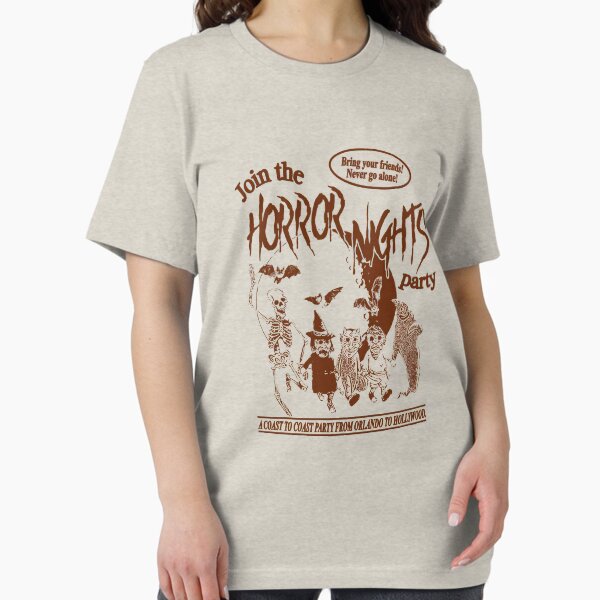 Item preview, Join The Horror Nights Party Bring Your Friends Never Go Alone designed and sold by Flynn411.
