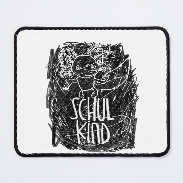 Item preview, Grunge Axolotl Schoolchild designed and sold by badlydrawnbabe.