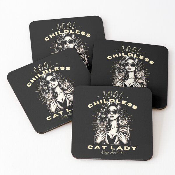 Item preview, Cool Childless Cat Lady designed and sold by Mr. Bartholomew.