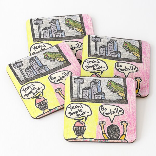Item preview, Go Godzilla. designed and sold by MajicBox.