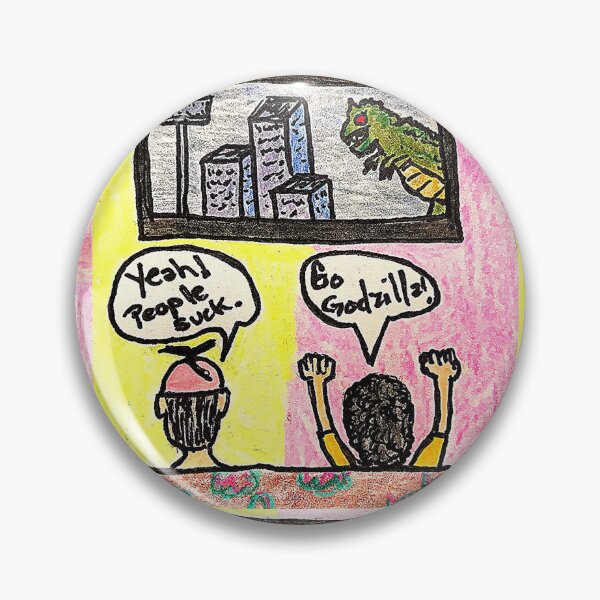 Item preview, Go Godzilla. designed and sold by MajicBox.