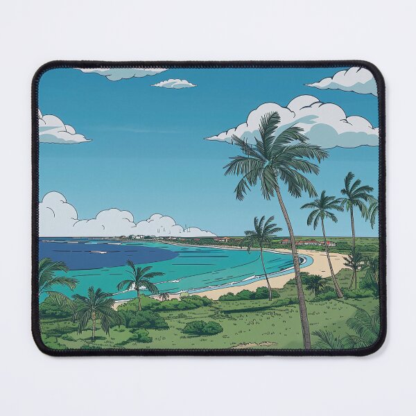 Item preview, Aruba landscape | Anime style designed and sold by ComicsFactory.