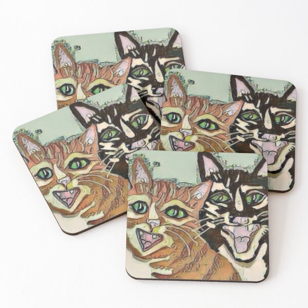 Item preview, The Happy Cats designed and sold by pinkyjainpan.