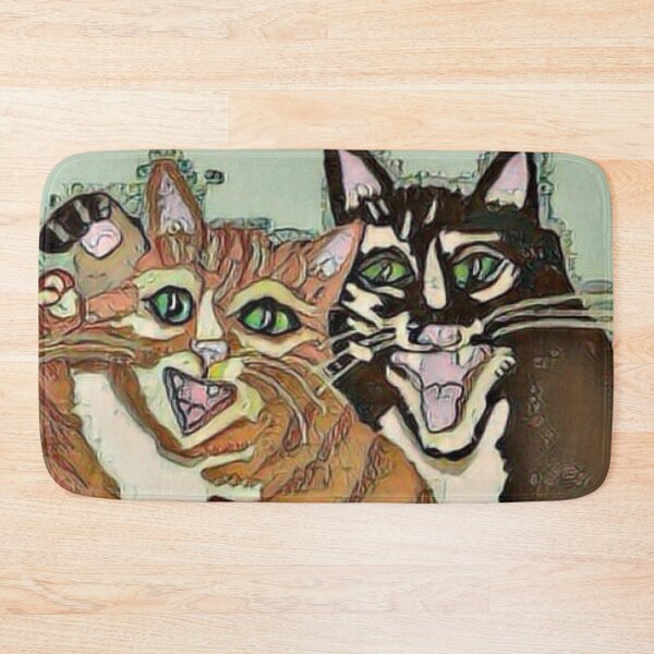Item preview, The Happy Cats designed and sold by pinkyjainpan.