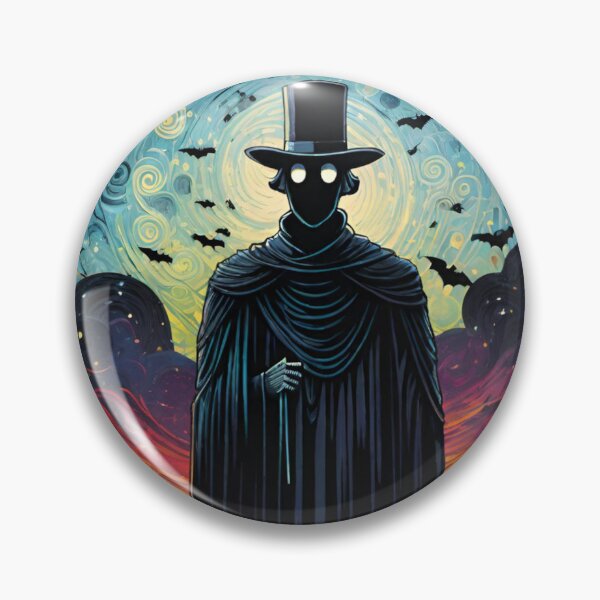 Item preview, The Shadowman Hat Man designed and sold by LyssasMindArt.