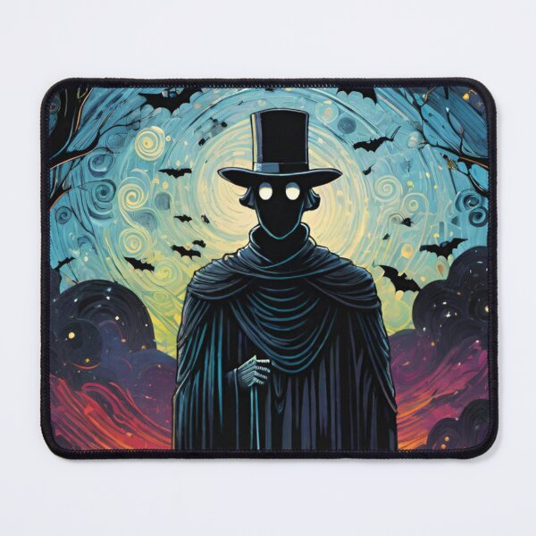 Item preview, The Shadowman Hat Man designed and sold by LyssasMindArt.