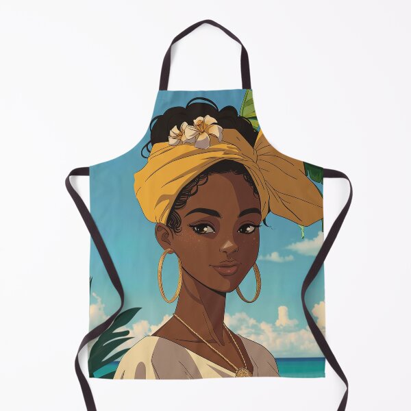 Item preview, Aruban woman | Anime style designed and sold by ComicsFactory.