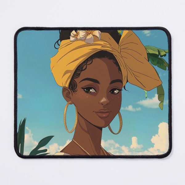 Item preview, Aruban woman | Anime style designed and sold by ComicsFactory.