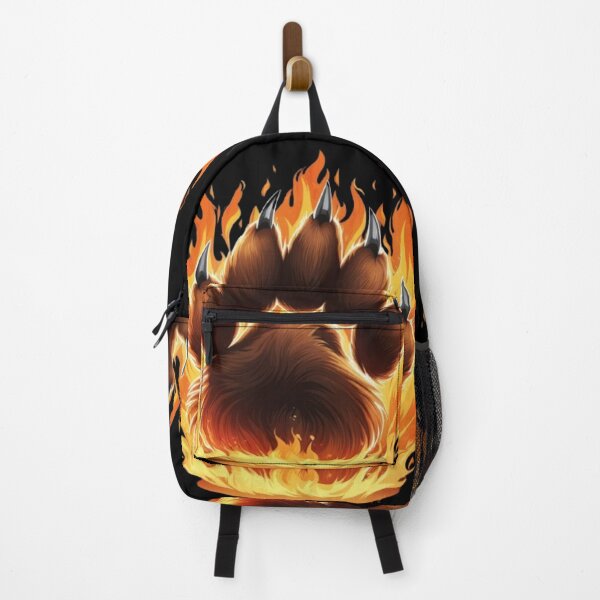 Item preview, Bear Paw on fire designed and sold by LiQiLi.