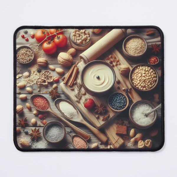 Item preview, Rustic Culinary Ingredients Arrangement designed and sold by CitrineLinker.