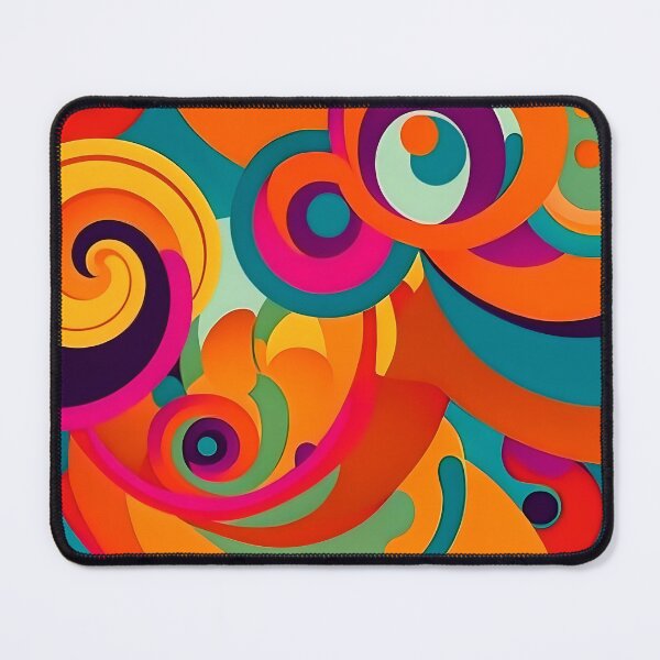 Item preview, Flower Power Colourful Flower Pattern designed and sold by druidwolfart.
