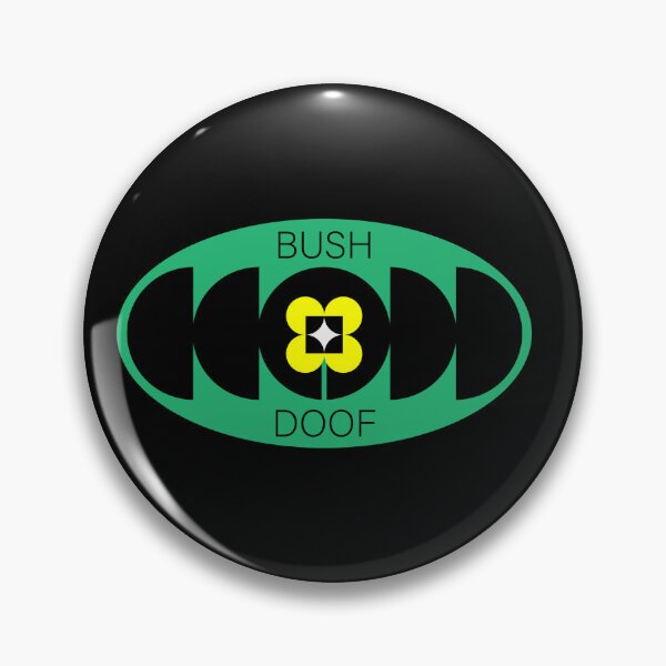 Item preview, BUSH DOOF - Rave Design | Yellow Flower designed and sold by NotGoodStickers.