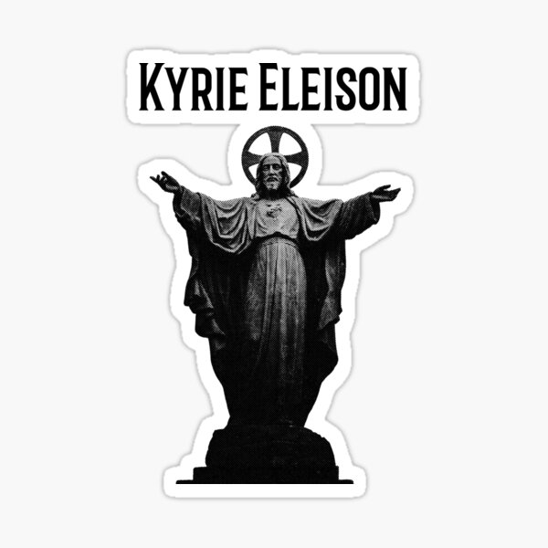 Item preview, Kyrie Eleison designed and sold by CatholicCloth.
