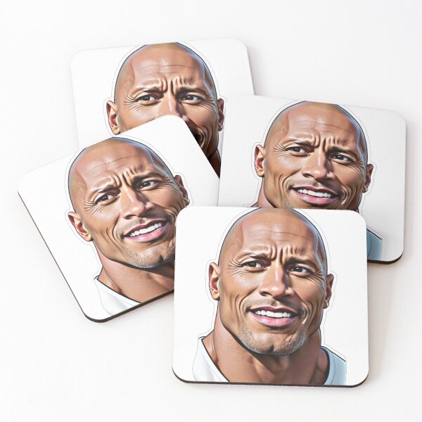 Item preview, The rock actor sticker  designed and sold by minimalizy.