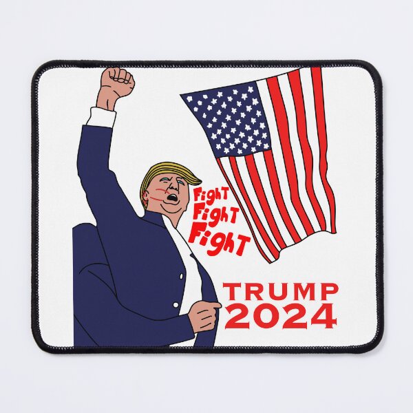 Item preview, Fight Fight Fight Trump 2024 Assassination Attempt designed and sold by ChuckleApparel.