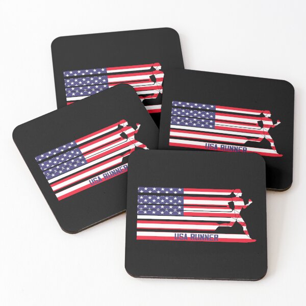 Item preview, USA RUNNER, MARATHON WOMAN designed and sold by the Zarock Shop.