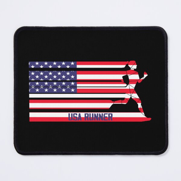 Item preview, USA RUNNER, MARATHON WOMAN designed and sold by the Zarock Shop.