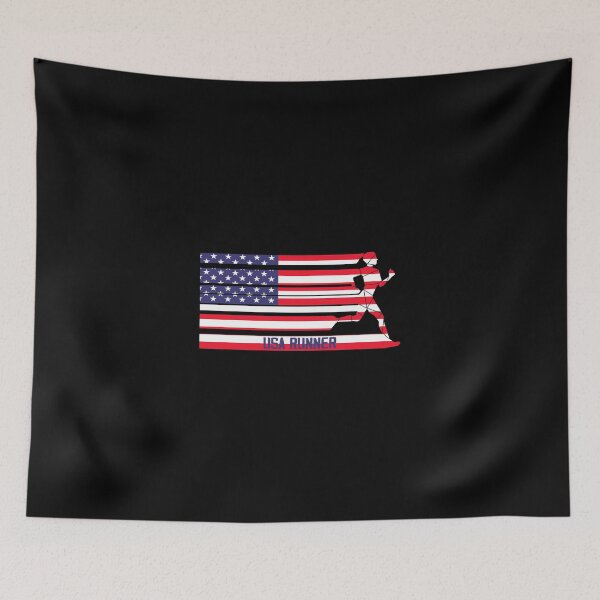 Item preview, USA RUNNER, MARATHON WOMAN designed and sold by the Zarock Shop.