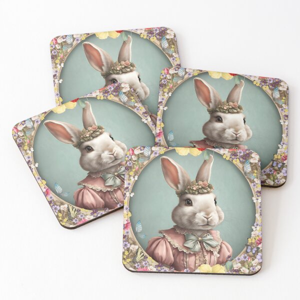 Item preview, Bunny Portrait designed and sold by Jacqueline Huizenga.