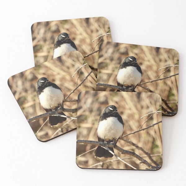 Item preview, Willie Wagtail on the beach designed and sold by Mark Grimsley.