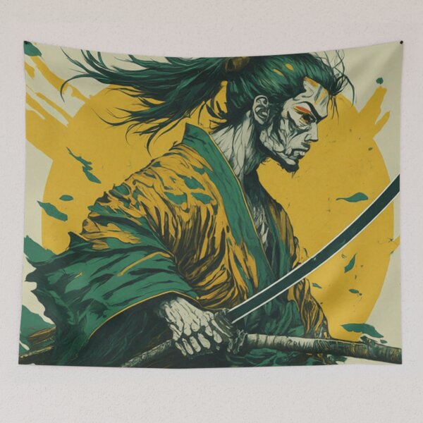 Item preview, Musashi Miyamoto No.15 (Green & Yellow Edition) designed and sold by PrecisionByAJSM.