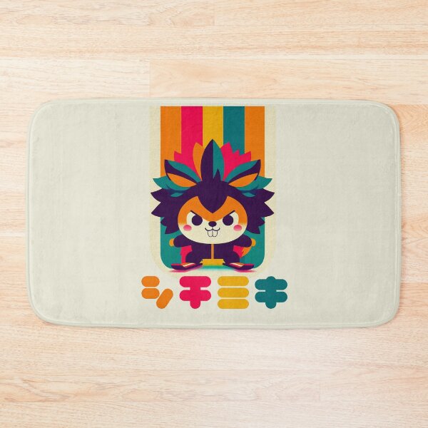 Item preview, Colorful Skiing Beaver with Retro Background designed and sold by IAPICTURE.