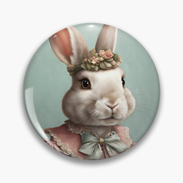 Item preview, Bunny Portrait designed and sold by Jacqueline Huizenga.