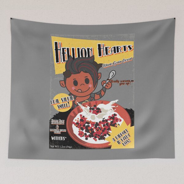 Item preview, Hellion Hearts Cereal designed and sold by Shadyfolk.