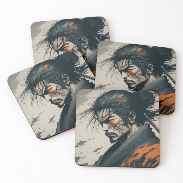 Item preview, Musashi Miyamoto No.16 (Black & Orange Edition) designed and sold by PrecisionByAJSM.