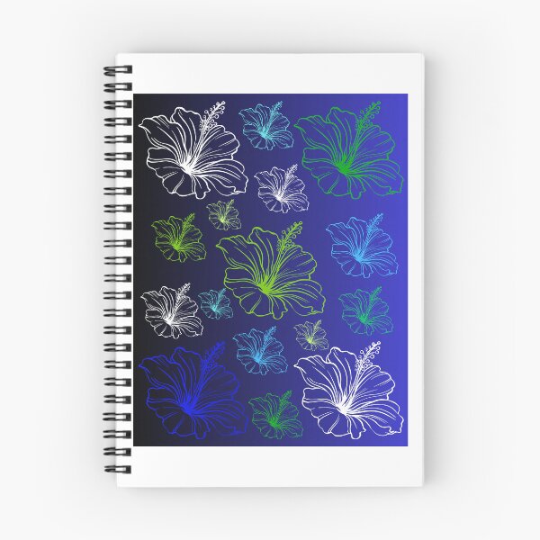 Item preview, Green and Blue Hibiscus designed and sold by rgela01.