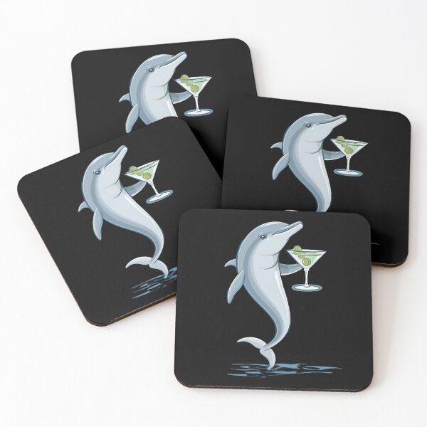 Item preview, Dolphin having a martini? designed and sold by liana campbell.