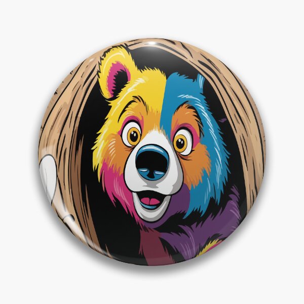 Item preview,  BearHidingInHollowLog designed and sold by Whose-sweat.