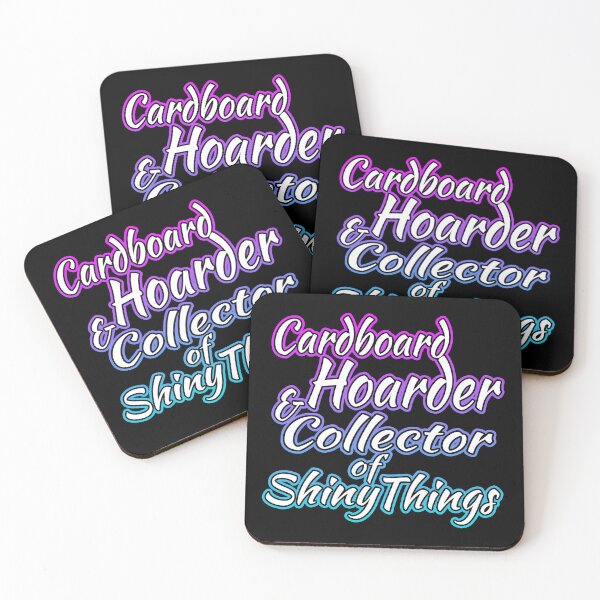 Item preview, Cardboard Hoarder Collector Of Shiny Things designed and sold by Shawnsonartshop.