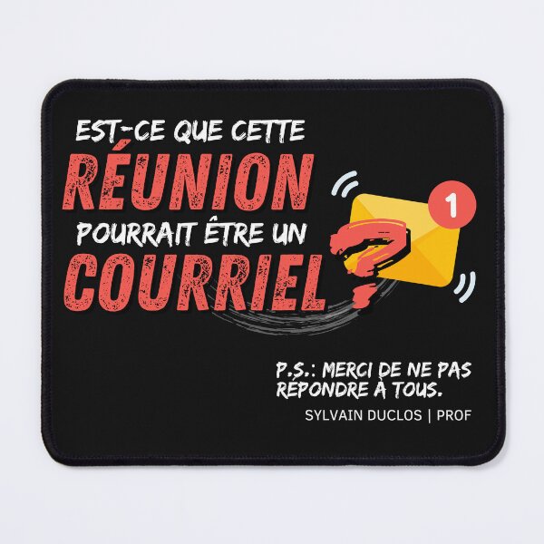 Item preview, This meeting could be an email (Dark background) designed and sold by Sylvain Duclos.