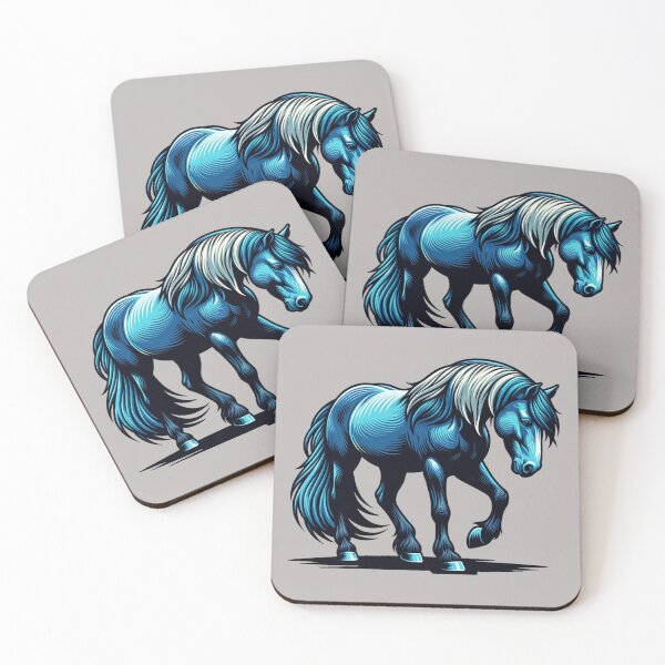 Item preview, Blue roan horse designed and sold by Catherine Harrison.