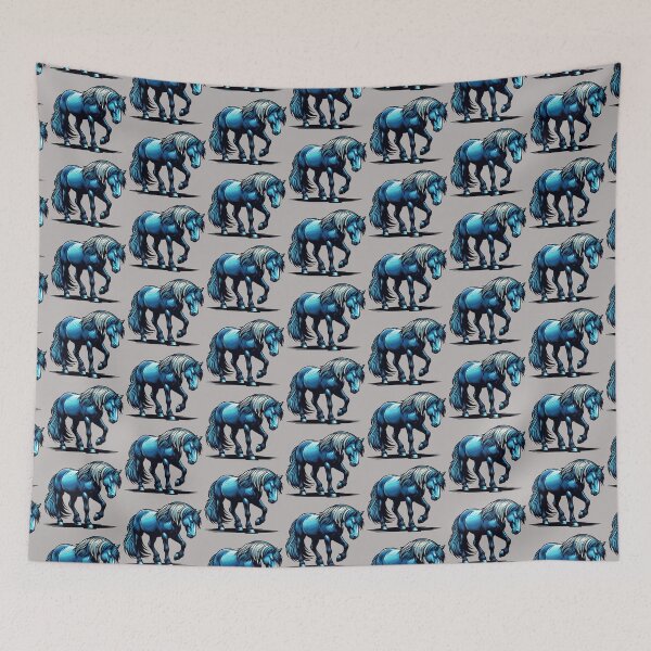Item preview, Blue roan horse designed and sold by Catherine Harrison.