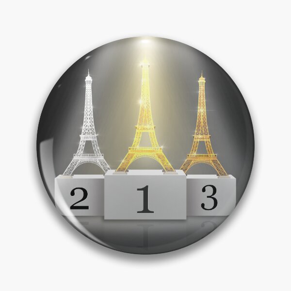 Aperçu de l'œuvre Podium des gagnants avec la Tour Eiffel créée et vendue par JoelmaQ.