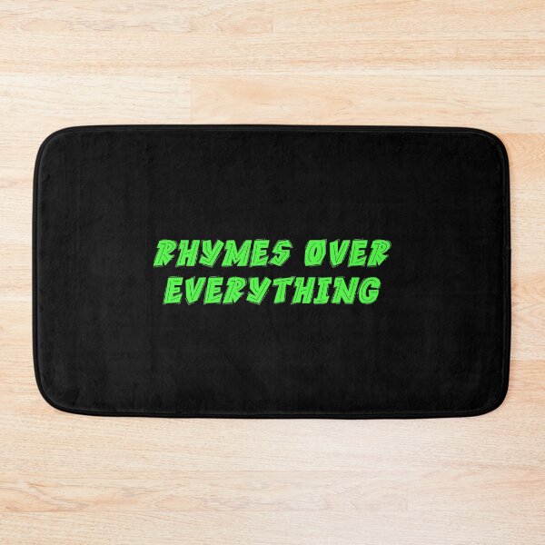 Item preview, Rhymes over Everything Urban Echoes Classic Hip Hop Design designed and sold by RadDeck.
