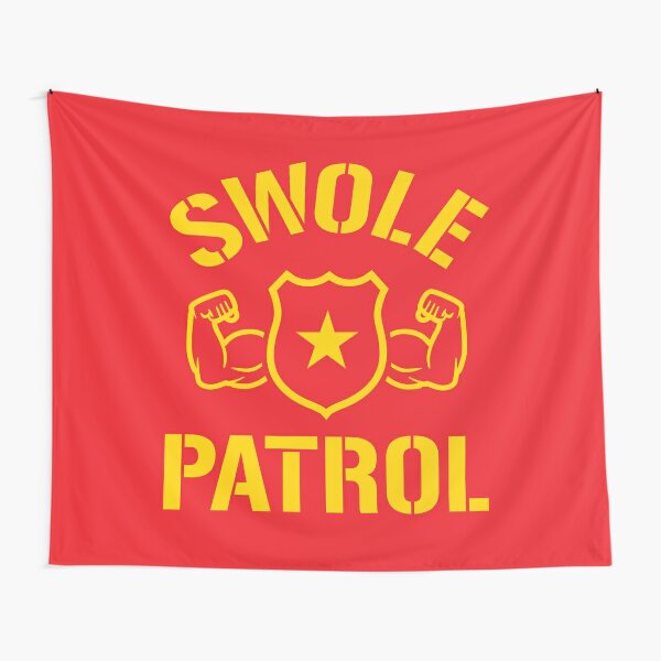 Disover Swole Patrol Tapestry